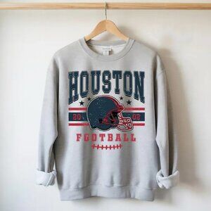 Vintage Houston Texans Football Sweatshirt